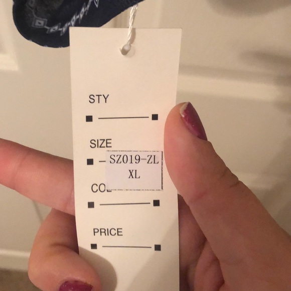 Blue Striped Cami - Picture 4 of 4